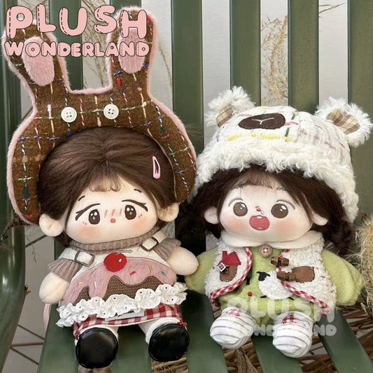 【PRESALE】PLUSH WONDERLAND Cupcake Plushies Cotton Doll Clothes 20CM