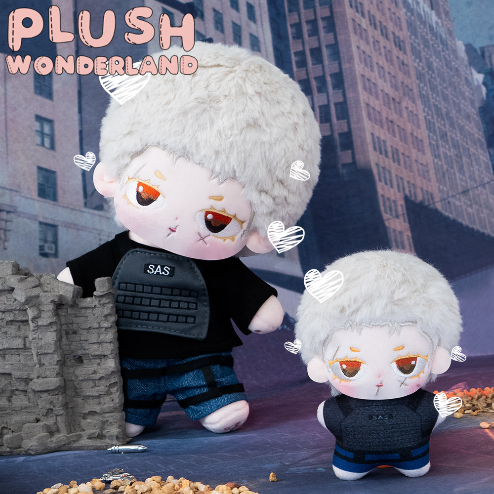 【INSTOCK】【10CM Doll】PLUSH WONDERLAND British Special Forces Operator/ Captain Plushies Printed Body 10CM Cotton Doll FANMADE COD