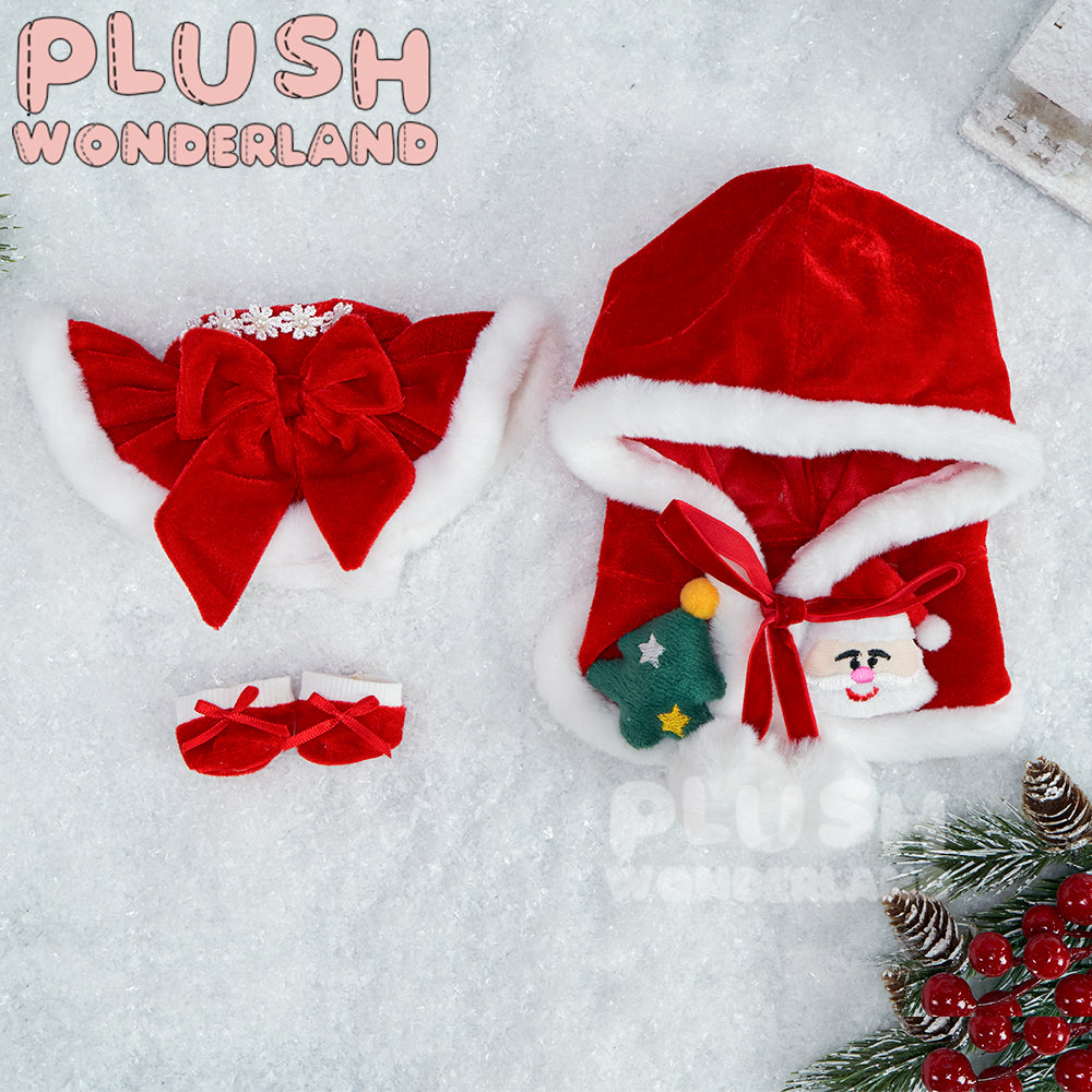 【IN STOCK】PLUSH WONDERLAND Christmas and New Year Cape Doll Clothes 20CM