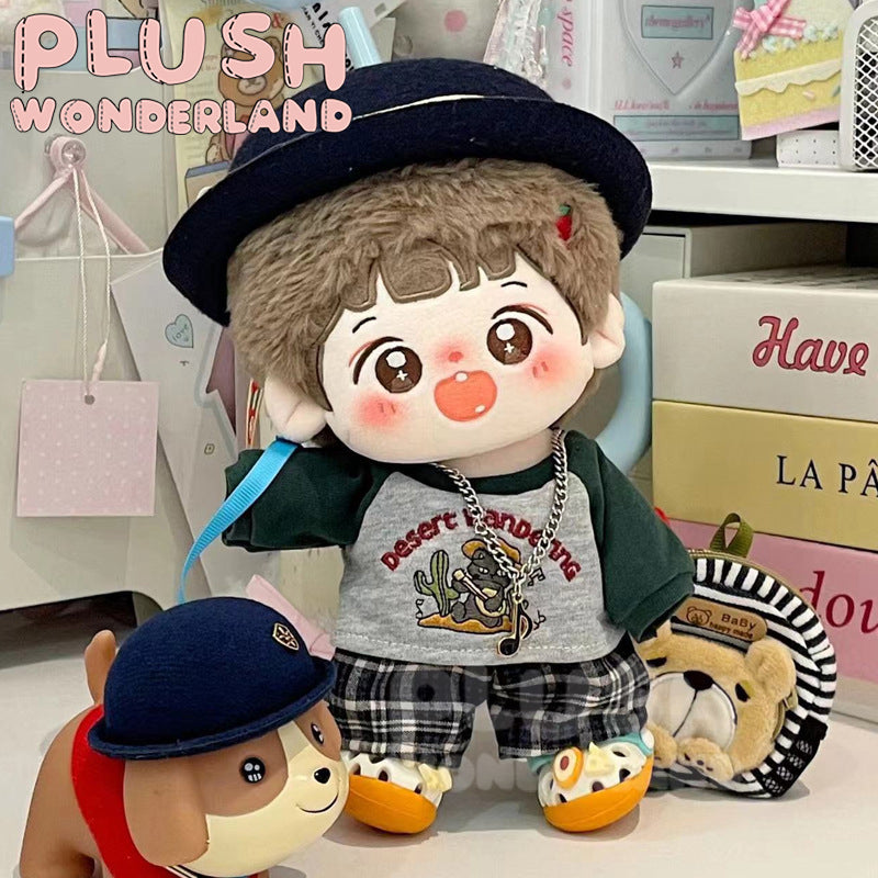 【INSTOCK】PLUSH WONDERLAND Retro Casual Suit Set 20CM Doll Clothes