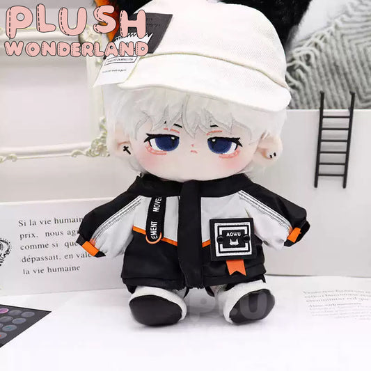 【IN STOCK】PLUSH WONDERLAND Cool Stylish Outfit Plush Toy Clothes Black 20CM Doll Clothes