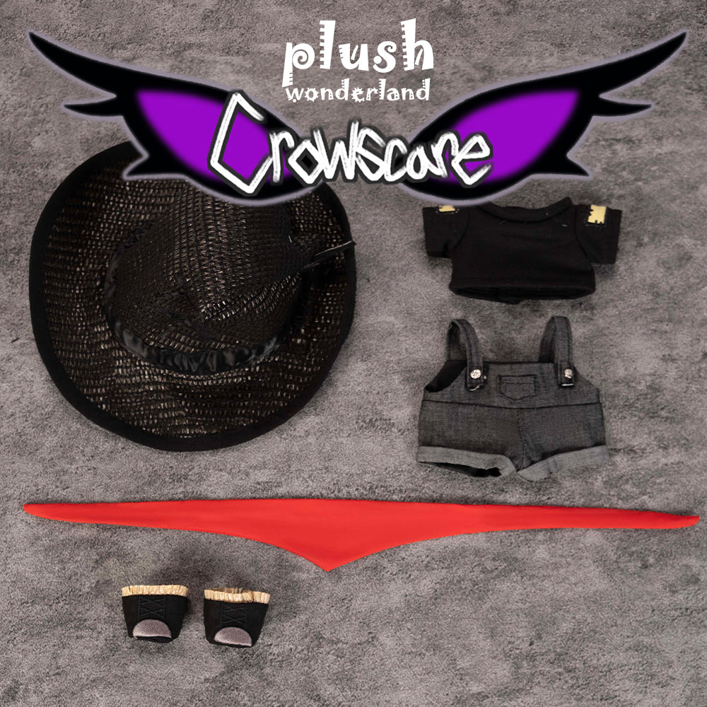 【PRESALE】【Authorized】PLUSH WONDERLAND Crowscare Ryo Night Ver. 20CM Plushie Cotton Doll
