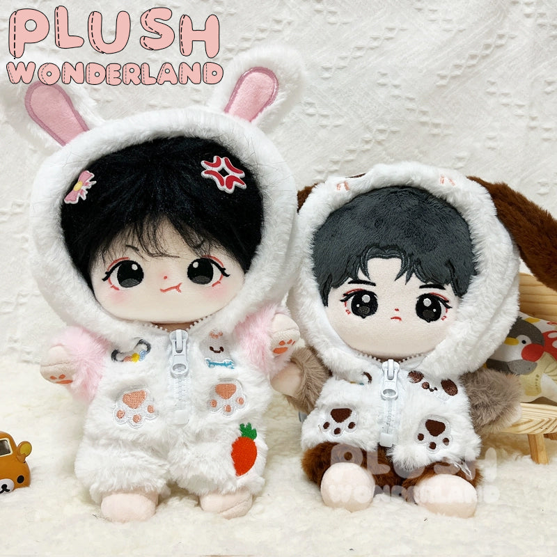 【PRESALE】PLUSH WONDERLAND Easter Rabbit And Dog Plushies Cotton Doll Clothes 20CM