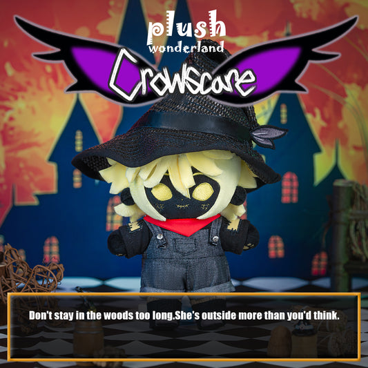【PRESALE】【Authorized】PLUSH WONDERLAND Crowscare Ryo Night Ver. 20CM Plushie Cotton Doll