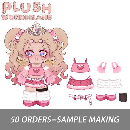 【Plushie Design】PLUSH WONDERLAND bunnibambii 20CM Plushie Cotton Doll