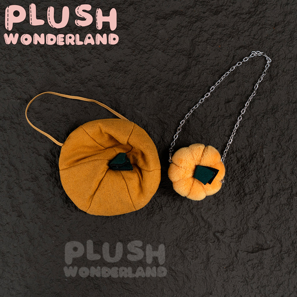 【In Stock】PLUSH WONDERLAND 20CM Plushies Cotton Doll Witch Hat Pumpkin Light Broom Halloween Set FANMADE