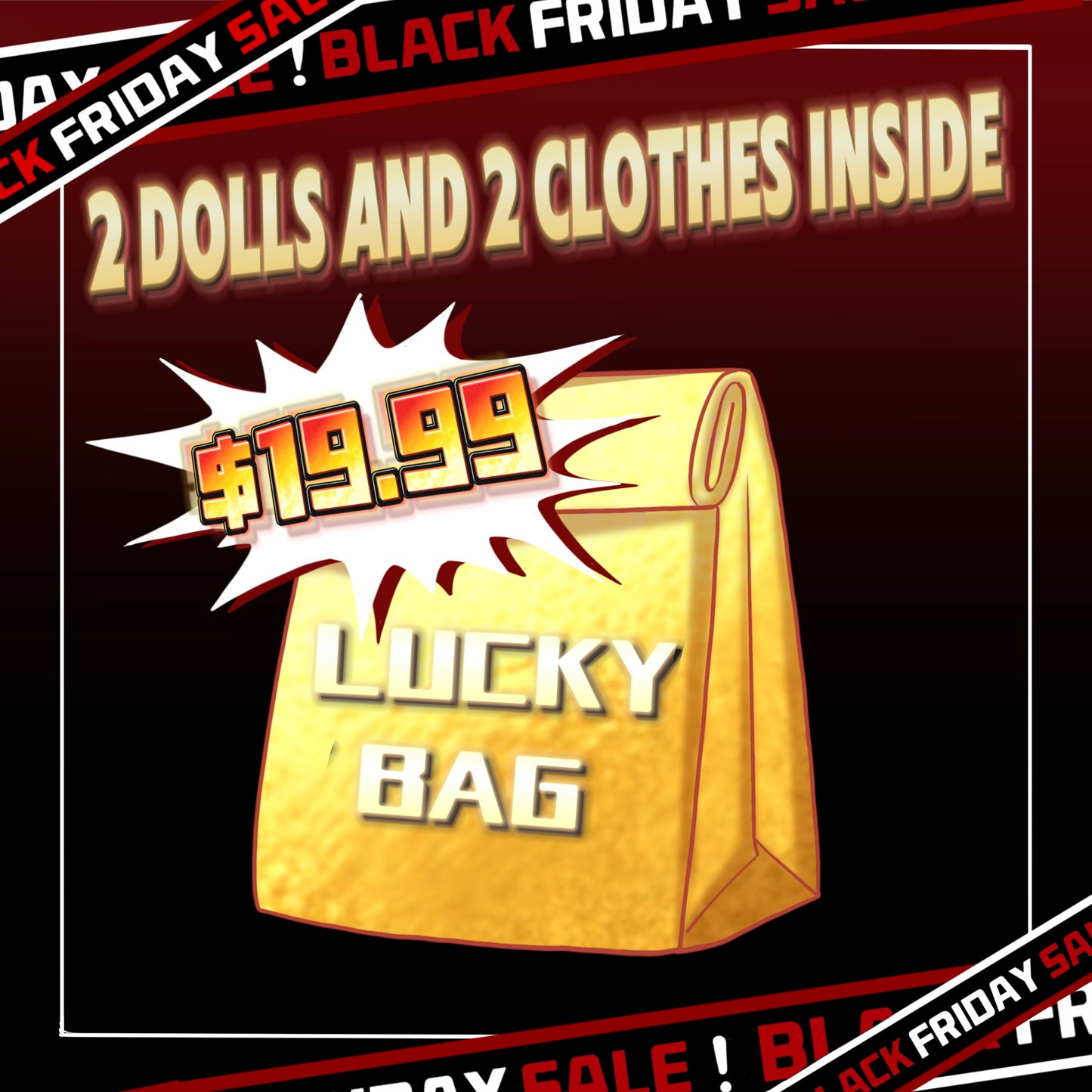 BFCM SALE Only $19.99 Lucky Bag