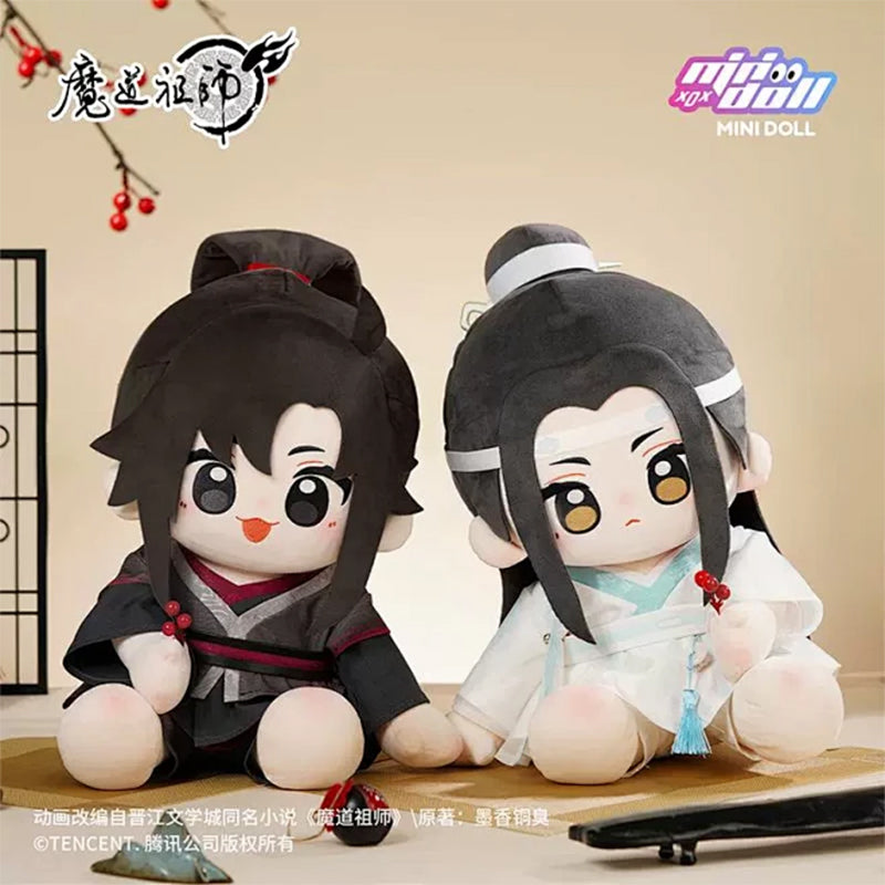 【PRESALE】PLUSH WONDERLAND Mo Dao Zu Shi Lan Wangji/ Wei Wuxian 40CM Sitting Cotton Doll  Plushie