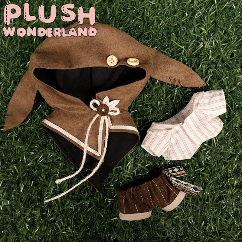 【PRESALE】PLUSH WONDERLAND Brown Forest Cottage Cloak 10CM Doll Clothes