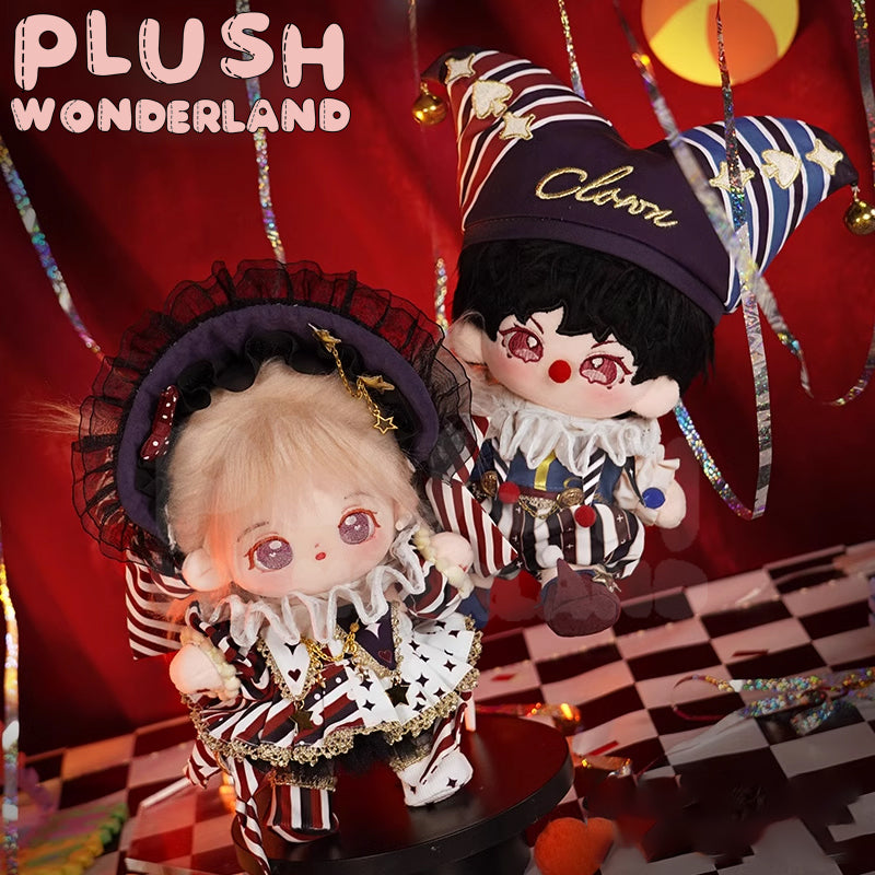 【IN STOCK】PLUSH WONDERLAND Dark Night Circus 20CM Cotton Doll Clothes