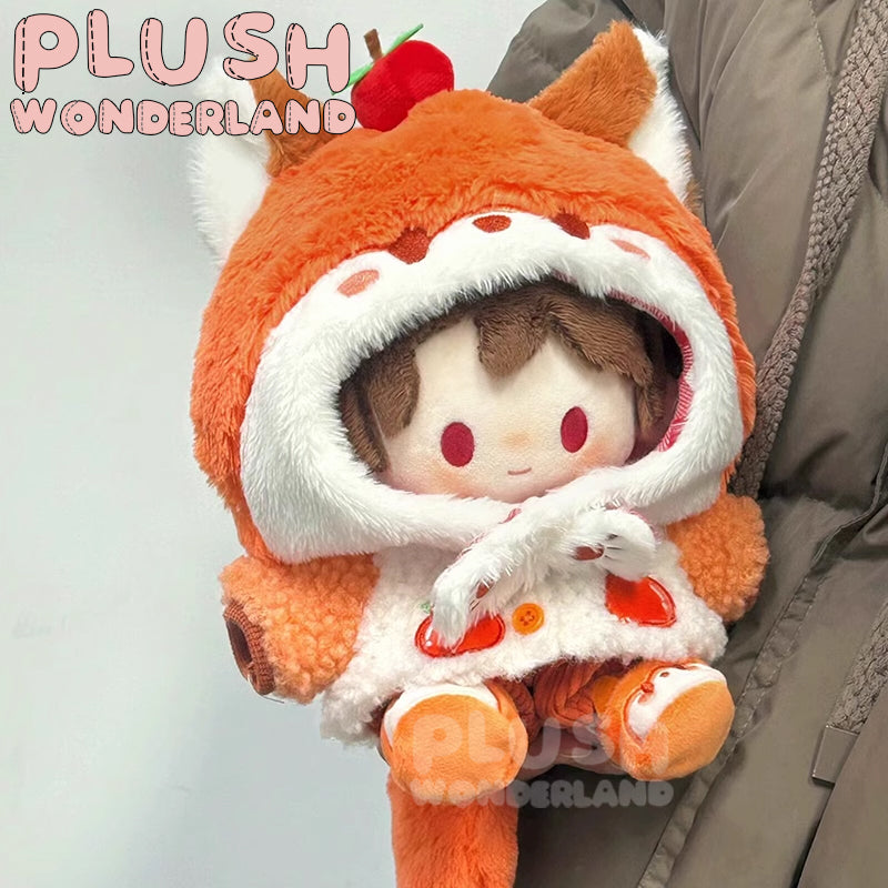 【PRESALE】PLUSH WONDERLAND Apple Fox And Orange Dog Plushies Cotton Doll Clothes 10CM/20CM