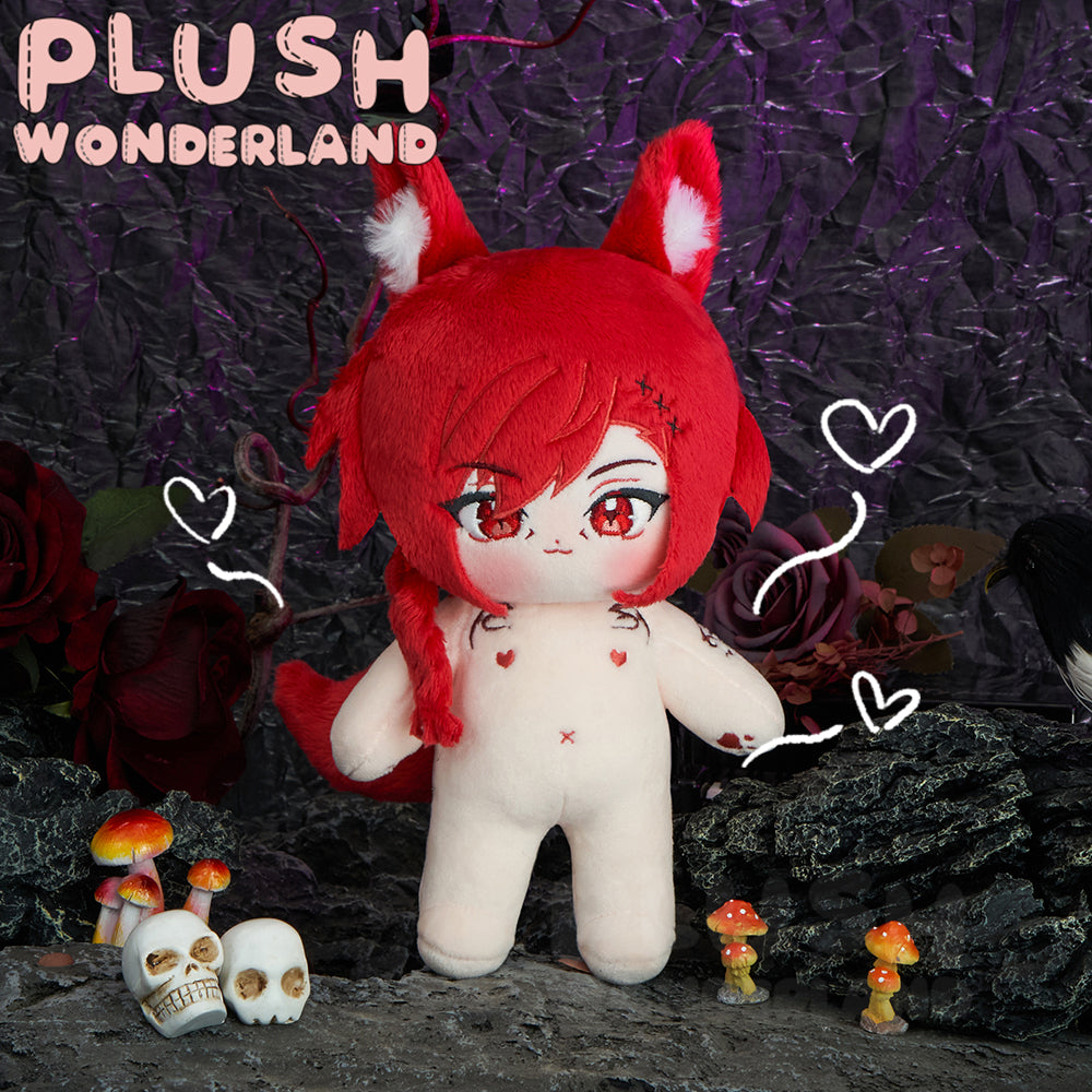 【Sold Out】PLUSH WONDERLAND Red Cat Plushies Cotton Doll 20CM FANMADE