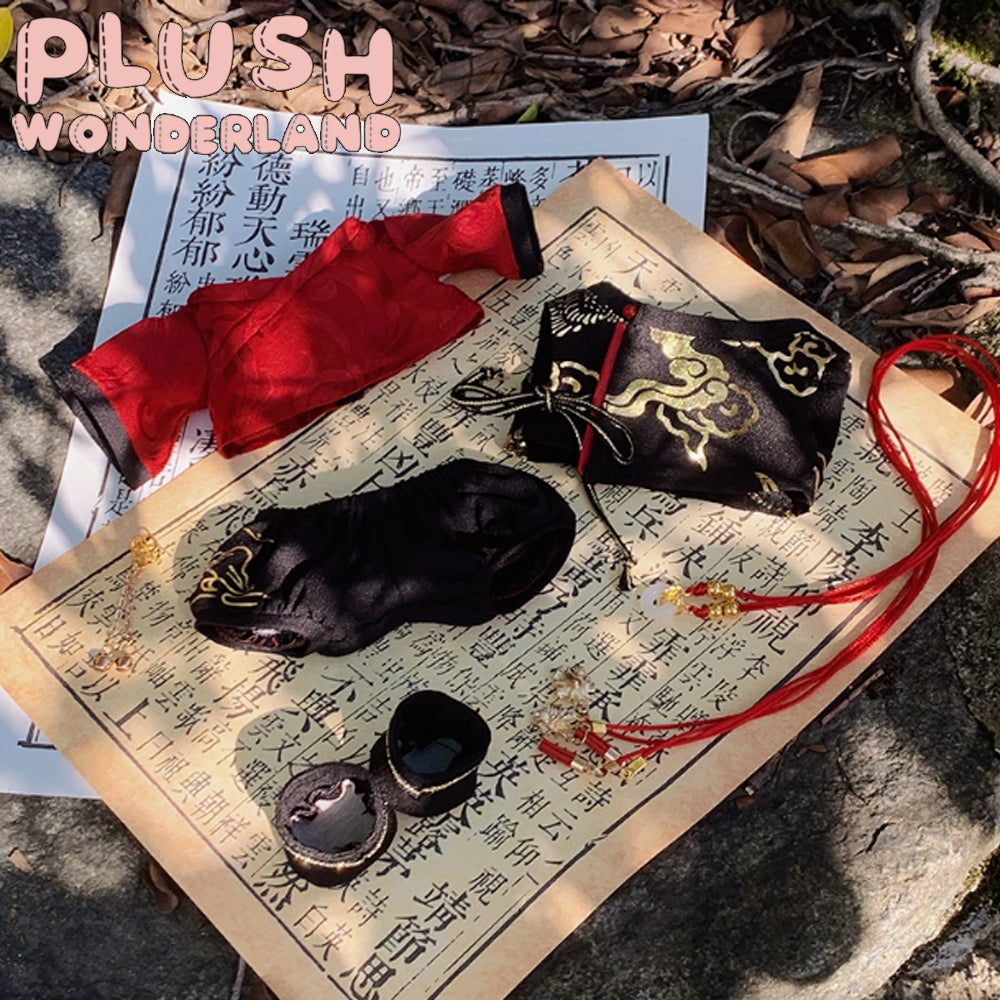 【 IN STOCK】PLUSH WONDERLAND Inky Pup Plushie Cotton Doll FANMADE Taxian-jun 20CM