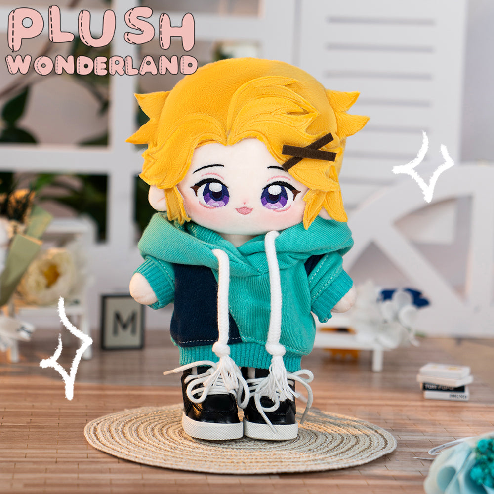 【Sold Out】PLUSH WONDERLAND Blonde Puppy Plushie Cotton Doll FANMADE 20CM