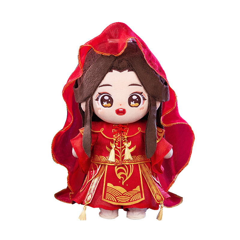 【PRESALE】PLUSH WONDERLAND Heaven Official's's Blessing Xie Lian Plush Cotton 20 CM Doll Clothes Bridal Dresses Chinese Style