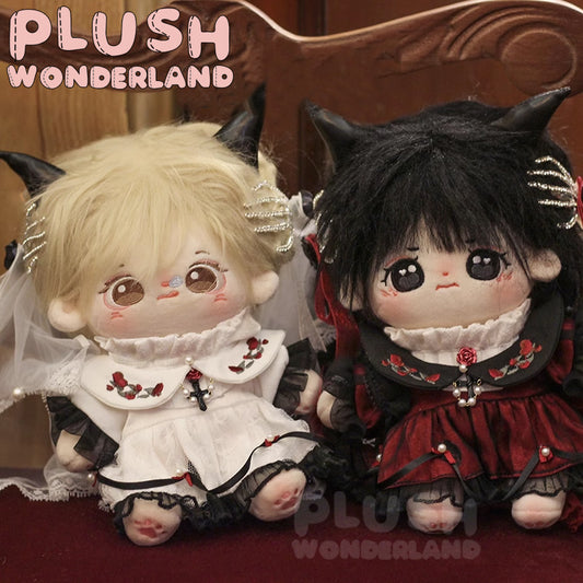 【IN STOCK】PLUSH WONDERLAND Darkly Rose Plushies Cotton Doll Clothes 20CM