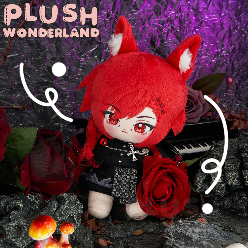 【Sold Out】PLUSH WONDERLAND Red Cat Plushies Cotton Doll 20CM FANMADE