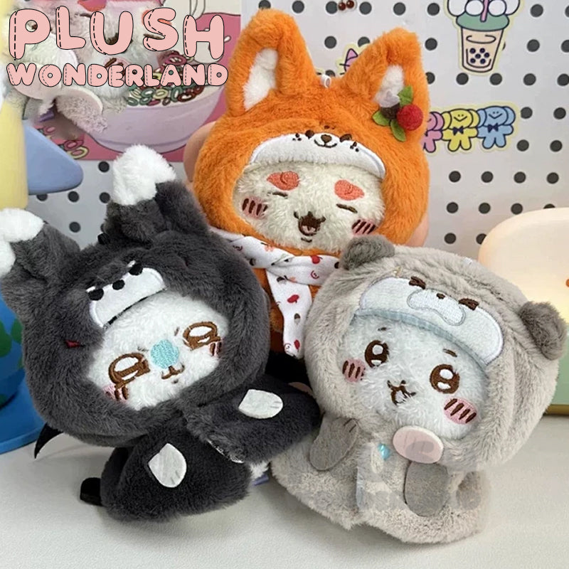 【IN STOCK】PLUSH WONDERLAND Animal Cloak Plushies Cotton Doll Clothes 10CM
