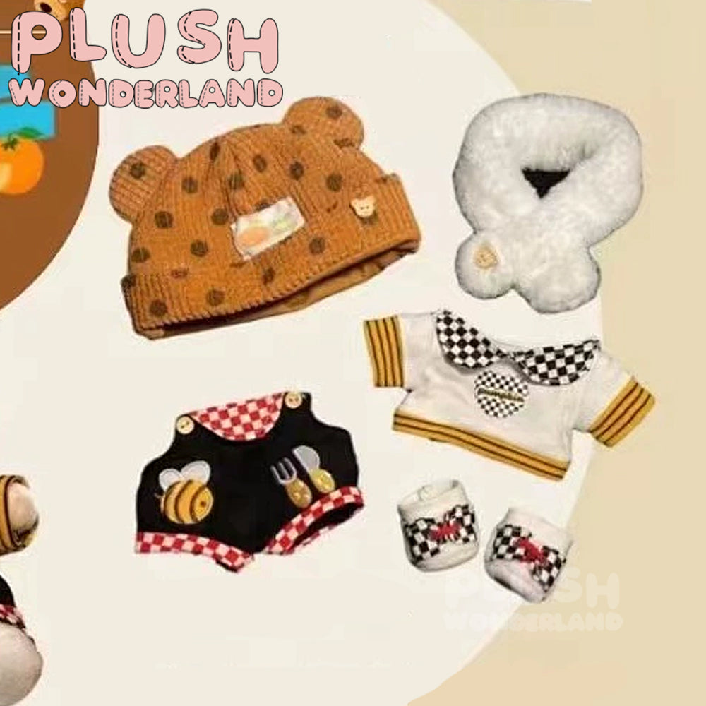 【IN STOCK】PLUSH WONDERLAND Honey Bear Cake Cute 15CM/20CM Cotton Doll Clothes