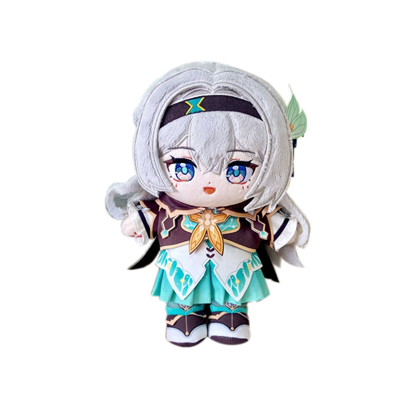 【In Stock】PLUSH WONDERLAND Cute Sliver Hair Girl Plushies Cotton 20CM Doll FANMADE
