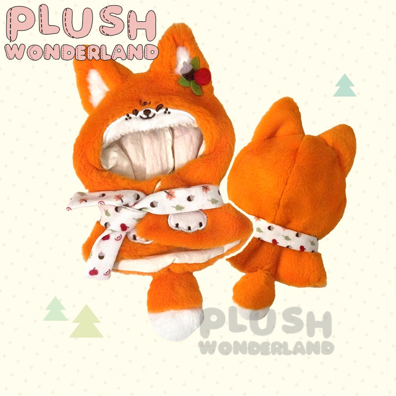 【IN STOCK】PLUSH WONDERLAND Animal Cloak Plushies Cotton Doll Clothes 10CM