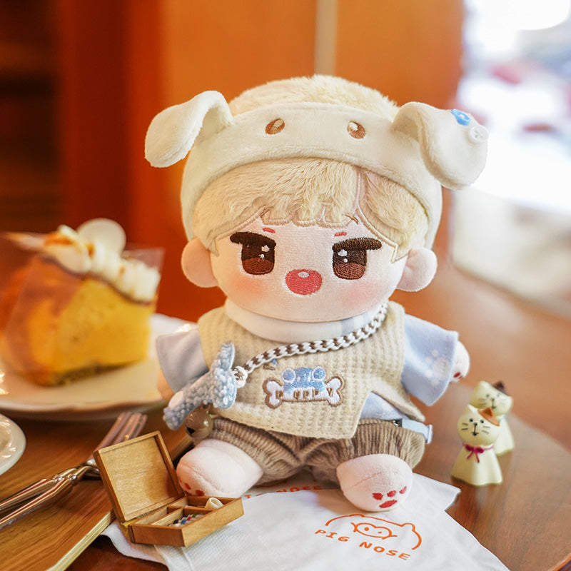 【INSTOCK】PLUSH WONDERLAND Puppy Crush Bones Cotton Doll Plush Clothes 20 CM