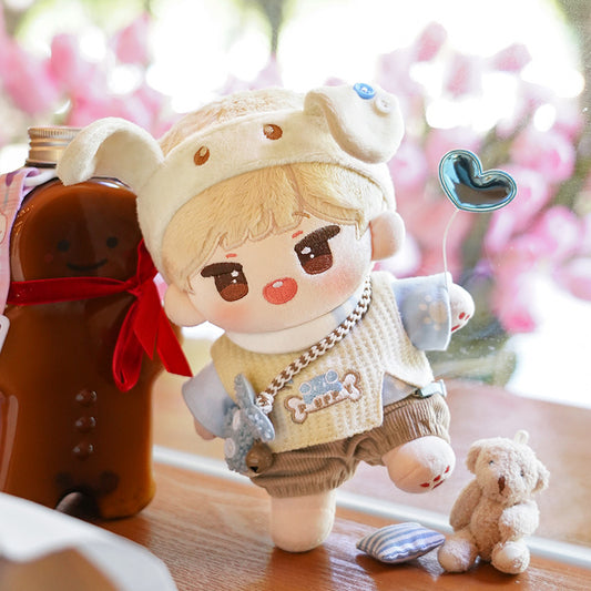 【INSTOCK】PLUSH WONDERLAND Puppy Crush Bones Cotton Doll Plush Clothes 20 CM