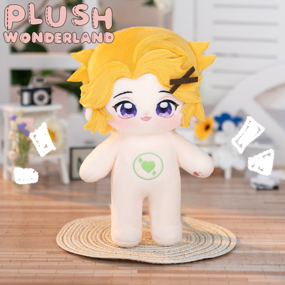 【Sold Out】PLUSH WONDERLAND Blonde Puppy Plushie Cotton Doll FANMADE 20CM