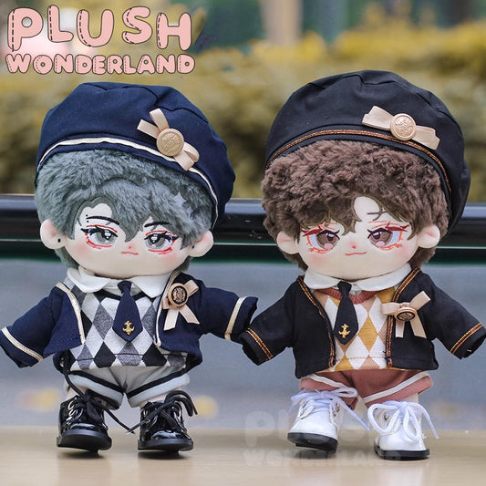 【IN STOCK】PLUSH WONDERLAND College Style Uniform Plushies Cotton Doll Clothes 20CM