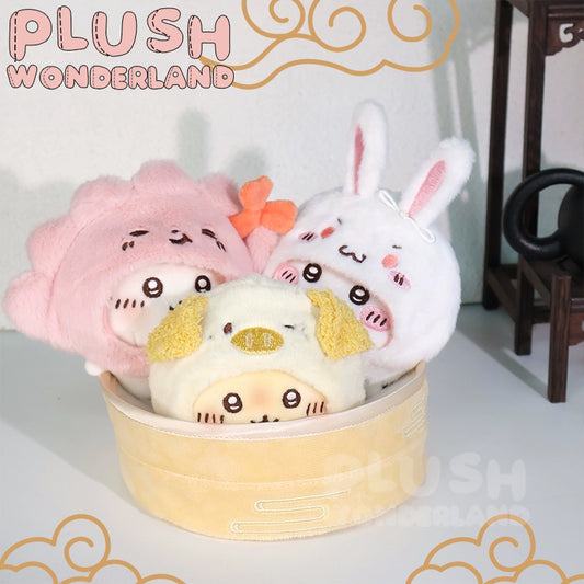 【IN STOCK】PLUSH WONDERLAND Cantonese style tea  Plushies Cotton Doll Clothes 10 CM