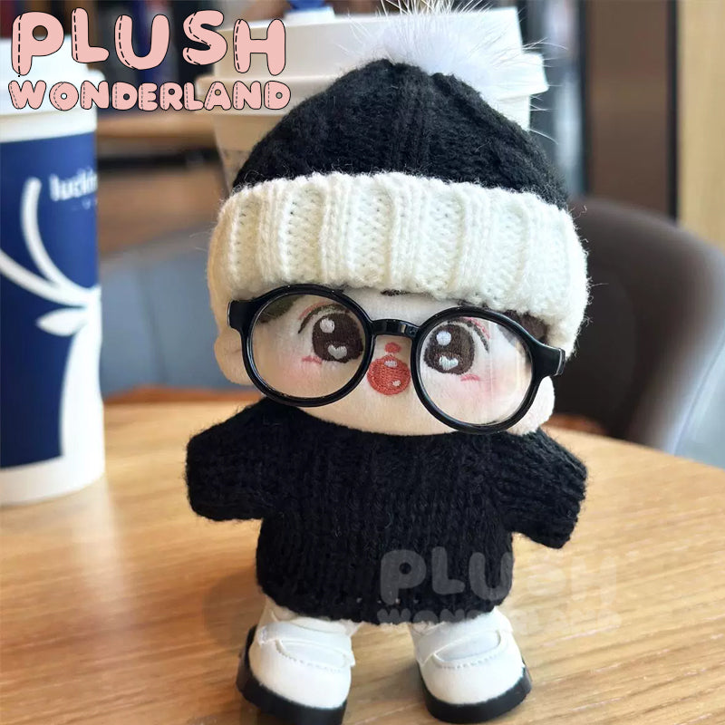 【IN STOCK】PLUSH WONDERLAND Black Sweater Plushies Cotton Doll Clothes 10 CM