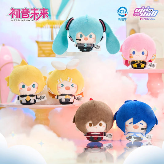 【PRESALE】PLUSH WONDERLAND MIKKU 8CM  Round and Fluffy Pendant Doll Plushies