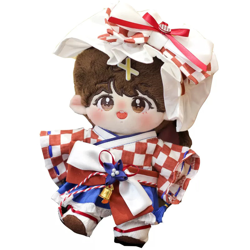 【IN STOCK】PLUSH WONDERLAND Ukiyo Yume Kimono Clothes Cotton Doll Clothes 20CM