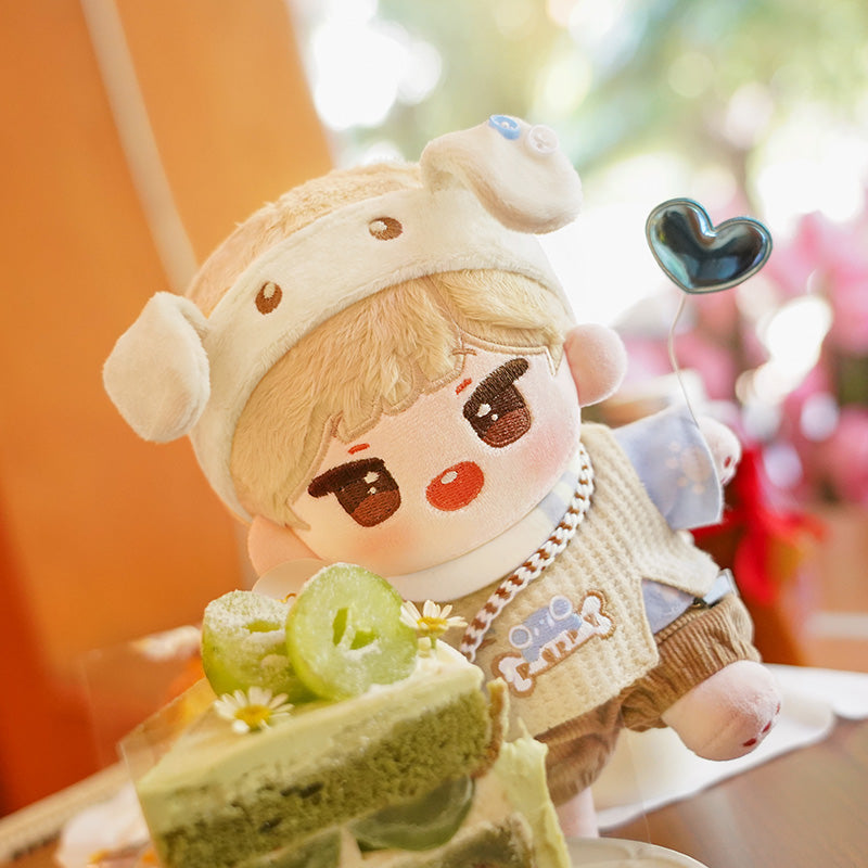 【INSTOCK】PLUSH WONDERLAND Puppy Crush Bones Cotton Doll Plush Clothes 20 CM
