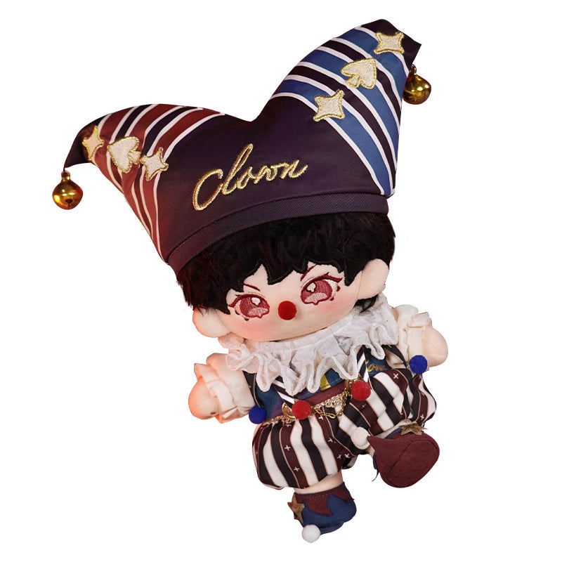 【IN STOCK】PLUSH WONDERLAND Dark Night Circus 20CM Cotton Doll Clothes