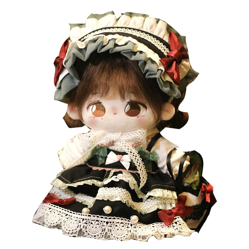 【In Stock】PLUSH WONDERLAND Elegant Dress / Bag Lolita Garden Plushies Cotton Doll Clothes 20 CM
