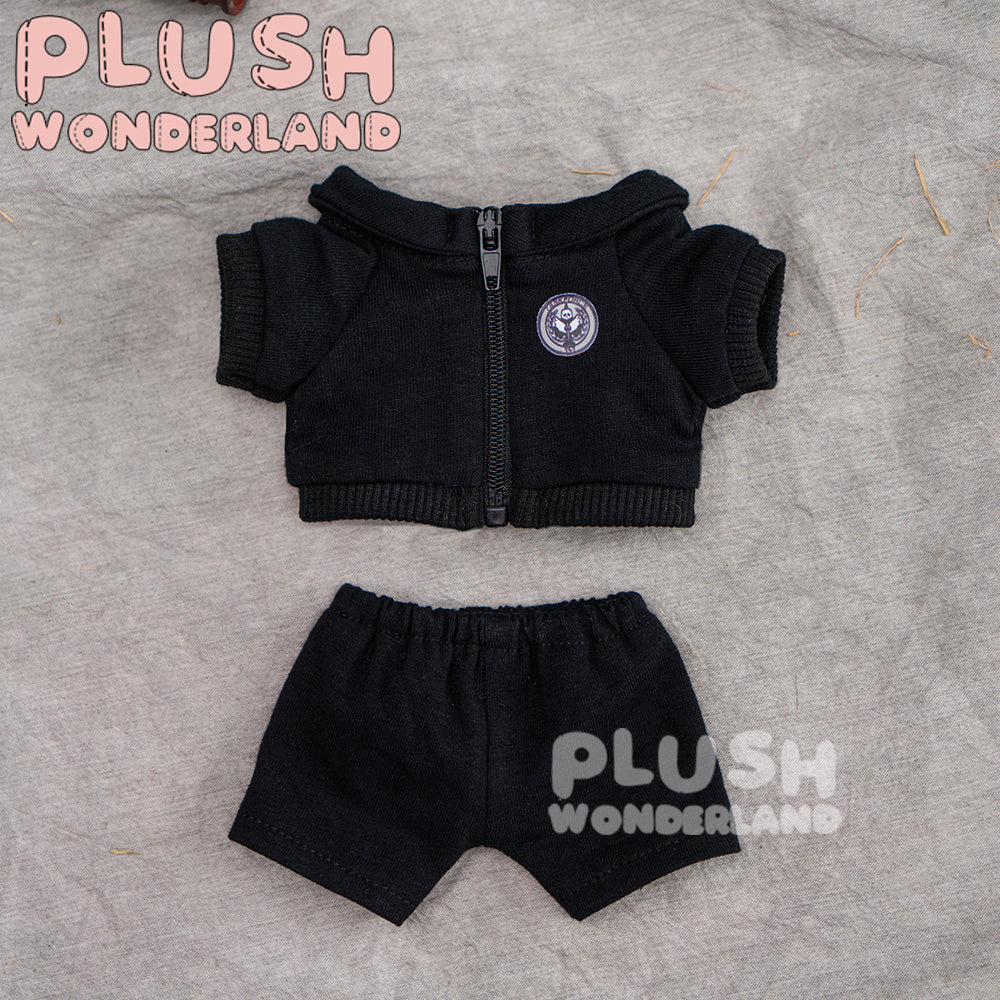 【In Stock】PLUSH WONDERLAND Casual Clothes for Skull Face Plushie Cotton Doll 20CM Clothes Hoodie FANMADE COD