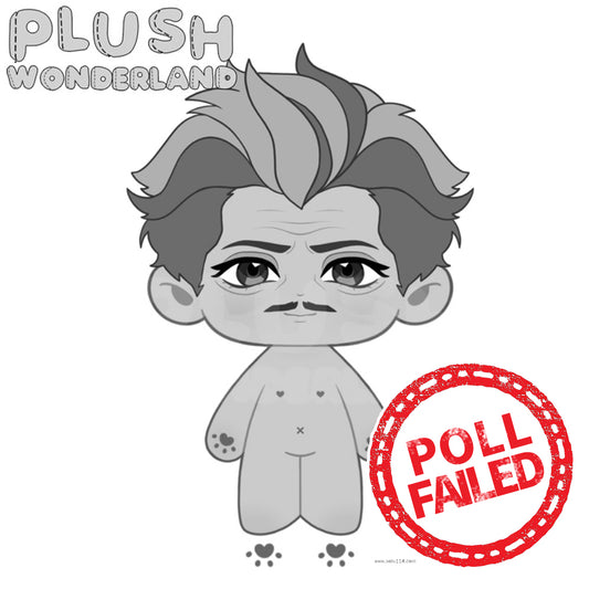【Poll-Failed】PLUSH WONDERLAND Mustached man Plushie 20CM Doll