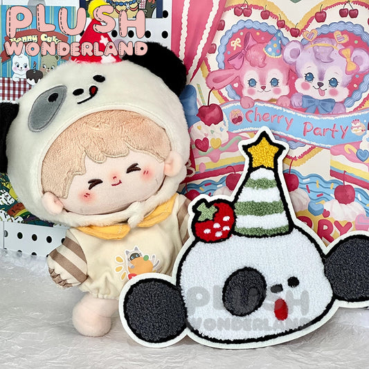 【IN STOCK】PLUSH WONDERLAND Animal Birthday headgear Plushies 20CM Cotton Doll Clothes