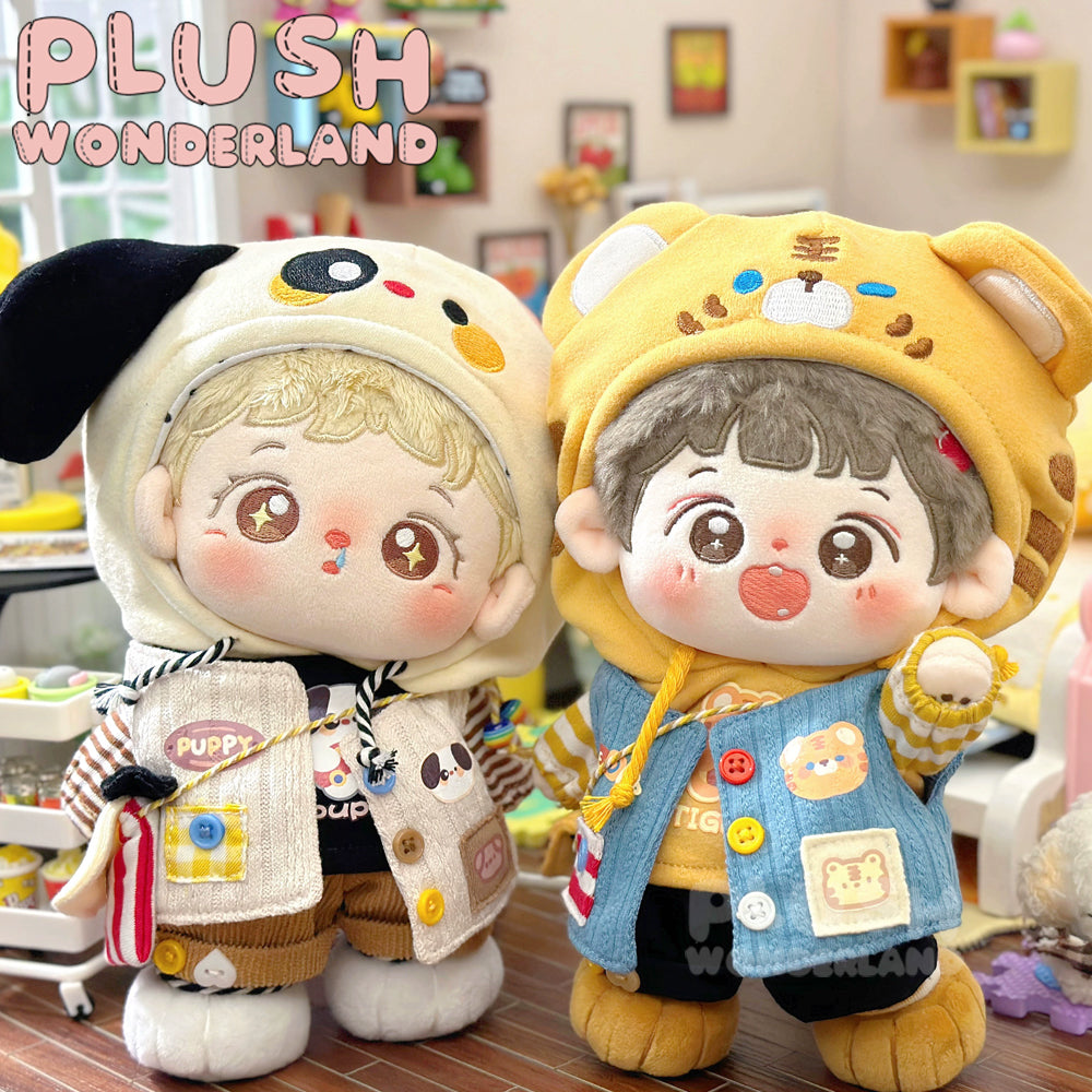 【IN STOCK】PLUSH WONDERLAND Puppy Woof Cotton Doll 15CM/20CM Doll Clothes