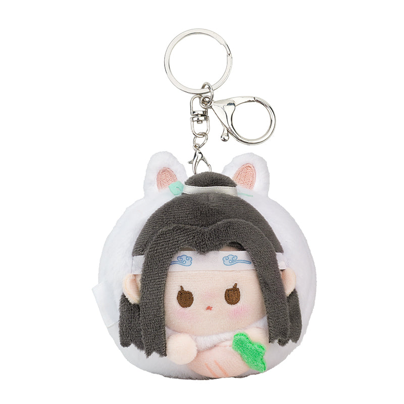 【PRESALE】PLUSH WONDERLAND Mo Dao Zu Shi Lan Wangji/ Wei Wuxian 8CM Doll Chinese Food Series Stretchable Plush Pendant