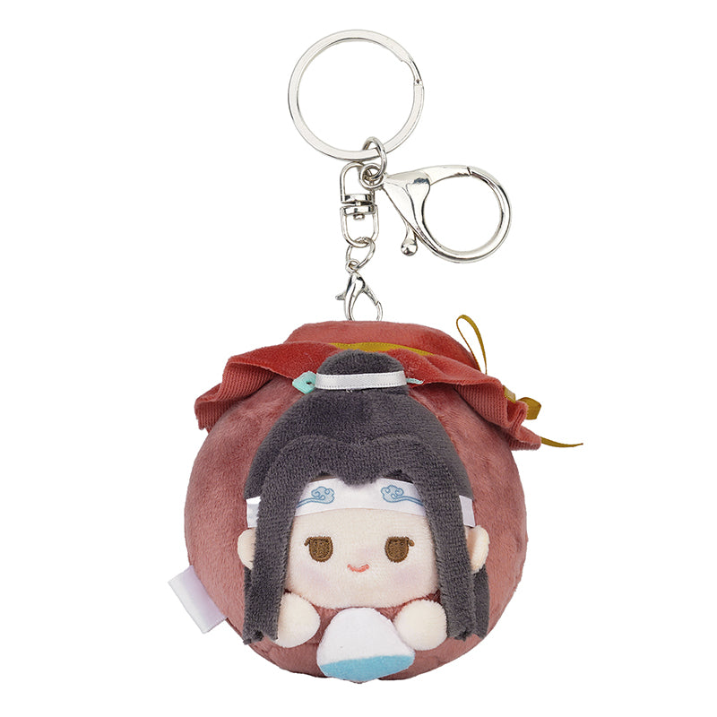 【PRESALE】PLUSH WONDERLAND Mo Dao Zu Shi Lan Wangji/ Wei Wuxian 8CM Doll Chinese Food Series Stretchable Plush Pendant