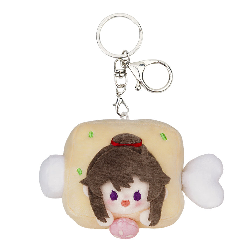 【PRESALE】PLUSH WONDERLAND Mo Dao Zu Shi Lan Wangji/ Wei Wuxian 8CM Doll Chinese Food Series Stretchable Plush Pendant