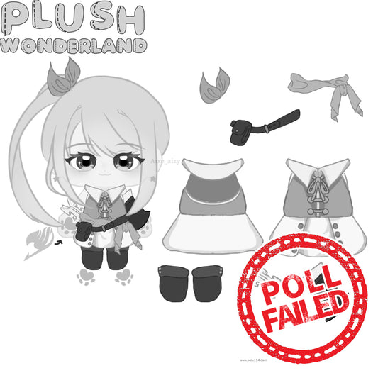 【Poll-Failed】PLUSH WONDERLAND Anime Blonde Mage Plushies Cotton 20CM Doll FANMADE