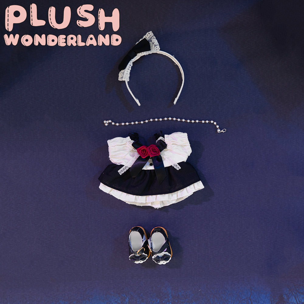 【Last Batch】【In Stock】PLUSH WONDERLAND Anime Apple Berry Sugar Doll Plush 20CM FANMADE Cute Black Outfit