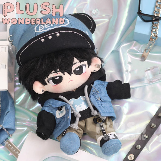 【IN STOCK】PLUSH WONDERLAND Trend Cowboy Vest Plushies Cotton Doll Clothes 20 CM
