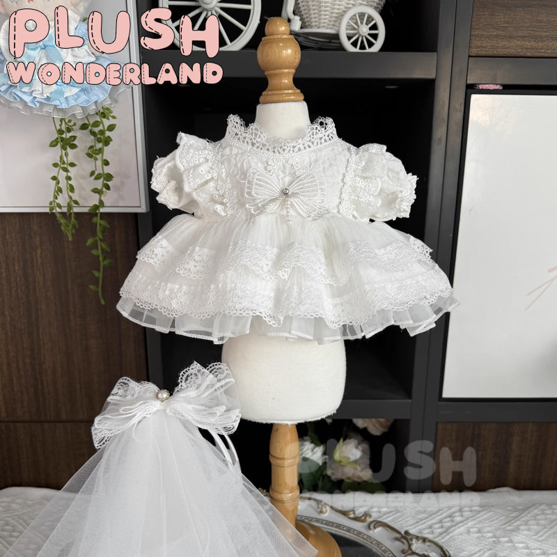 【INSTOCK】PLUSH WONDERLAND Wedding Princess Dress 20CM Doll Clothes