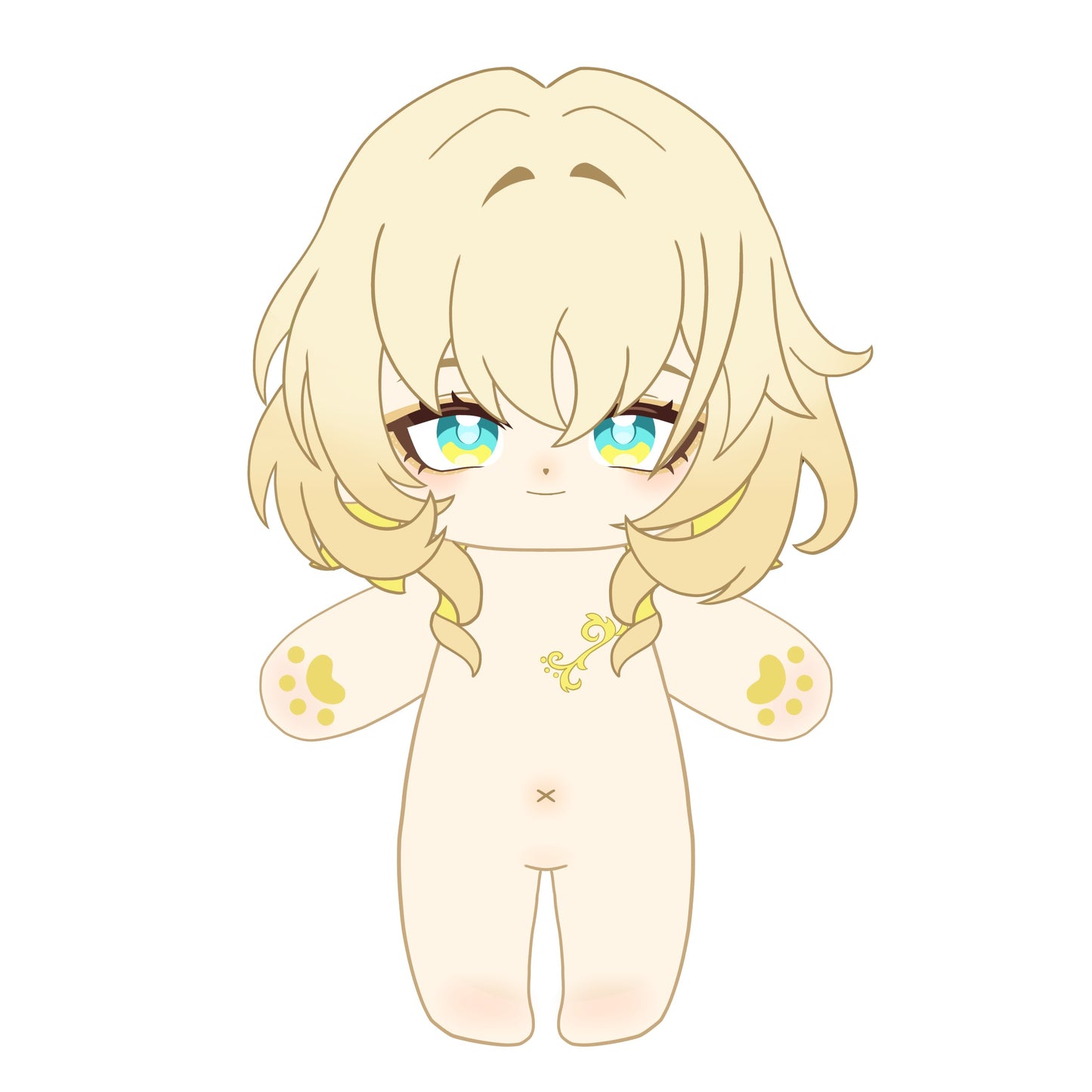 【POLL FAILED】PLUSH WONDERLAND The Weavers of Gold Cotton Plushie 20CM Doll FANMADE