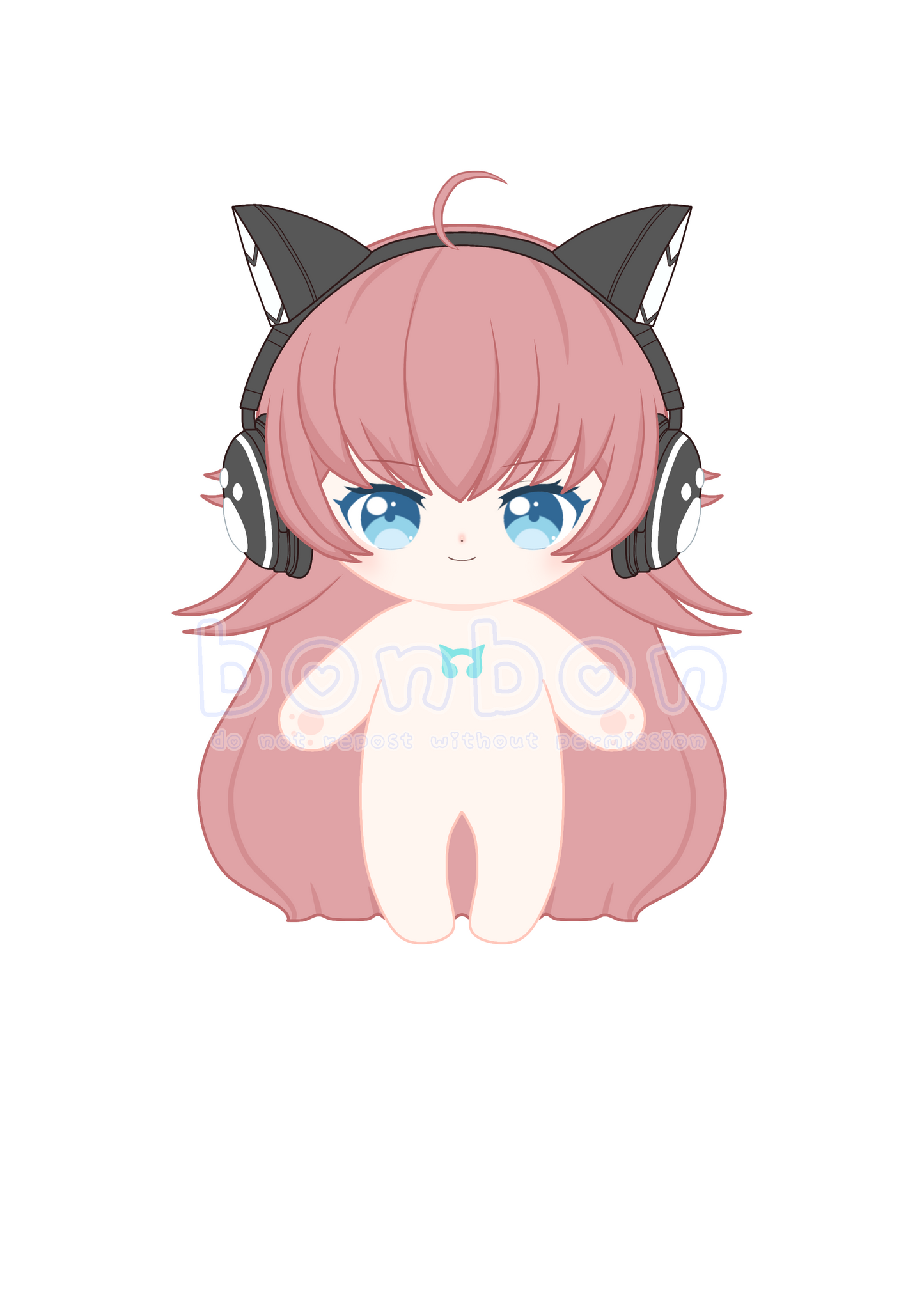 【Poll-Failed】PLUSH WONDERLAND Cat-Ear DJ Plushie Cotton Doll 20CM FANMADE