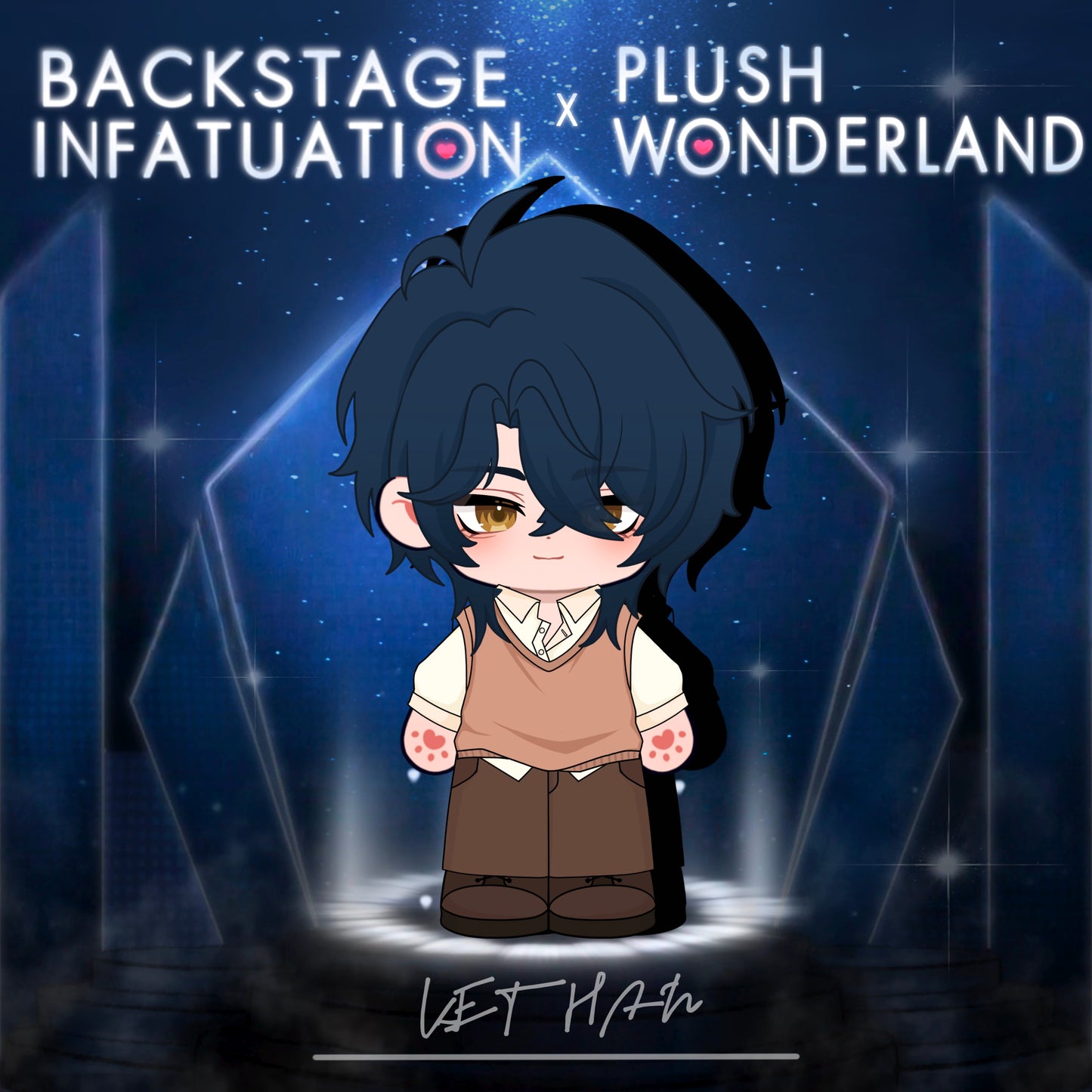 【PRESALE】【Authorized】PLUSH WONDERLAND Backstage Infatuation Kethan 20CM Plushie Cotton Doll
